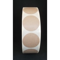 K300 rol @ 2.000 etiketten permanent rond 35 kraft blanco